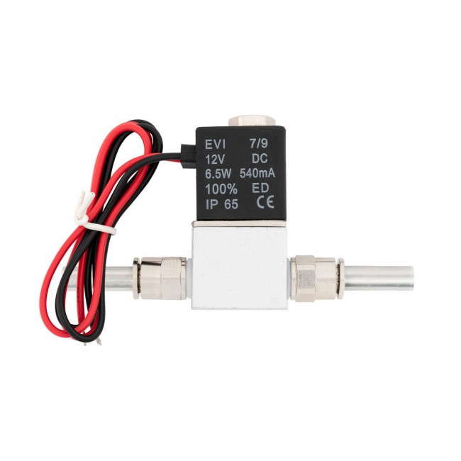 Соленоидный клапан 12v Ду 2,5 (Эвелен) без штуцеров