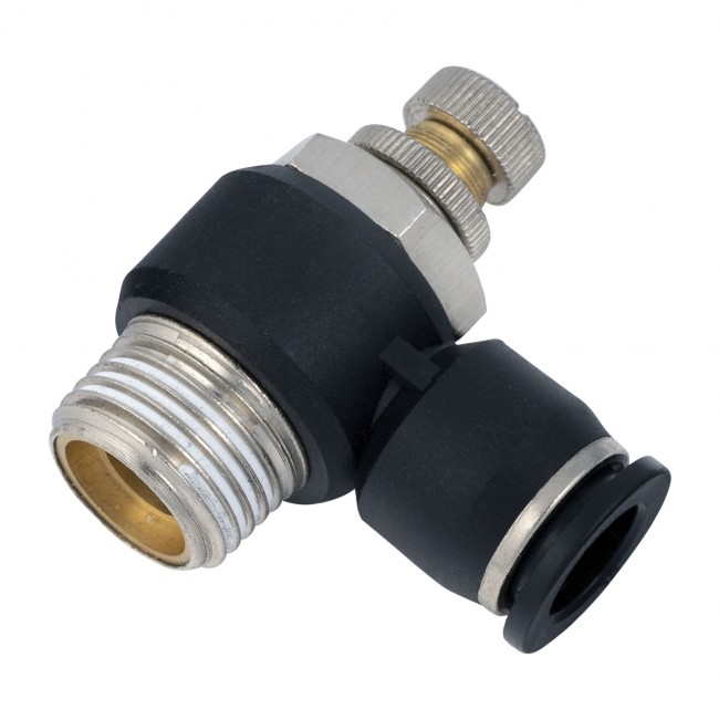 Кран игольчатый угловой НР 1/2 быстросъёмный 10 мм Кран игольчатый угловой НР 1/2 быстросъёмный 10 мм