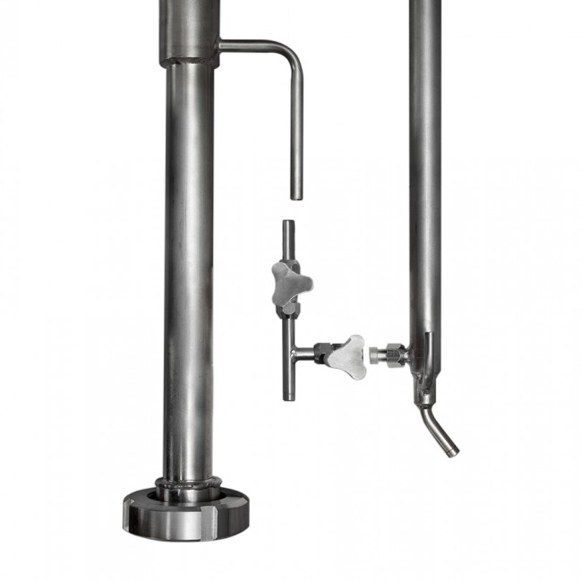 Дистиллятор с укреплением (пленочная колонна) ХД/3-3000ПК-ИД Дистиллятор с укреплением (пленочная колонна) ХД/3-3000ПК-ИД