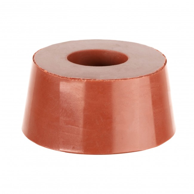 Пробка силиконовая 47/56 h-29 с каналом