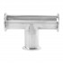 Тройник CLAMP 1,5" DN 38 AISI