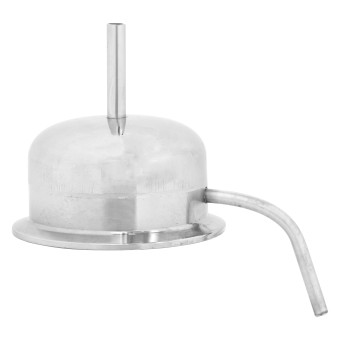 Носик купольный для холодильника CLAMP 3,0" AISI (трубка связи с атмосферой) Носик купольный для холодильника CLAMP 3,0" AISI (трубка связи с атмосферой)