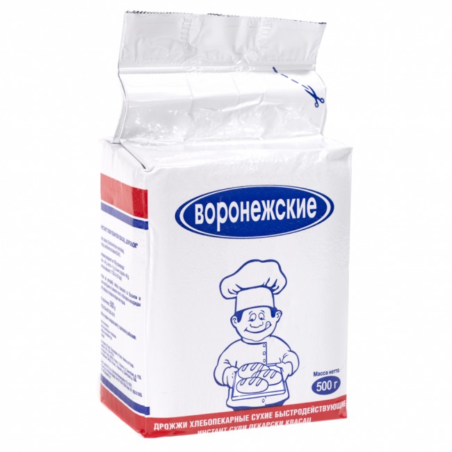 Дрожжи "Воронежские" 500 гр. Дрожжи "Воронежские" 500 гр.