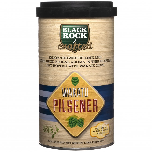 Солодовый экстракт "Black Rock" Craft Wakatu Pilsner (Вакату пилснер) 1,7кг. Солодовый экстракт "Black Rock" Craft Wakatu Pilsner (Вакату пилснер) 1,7кг.