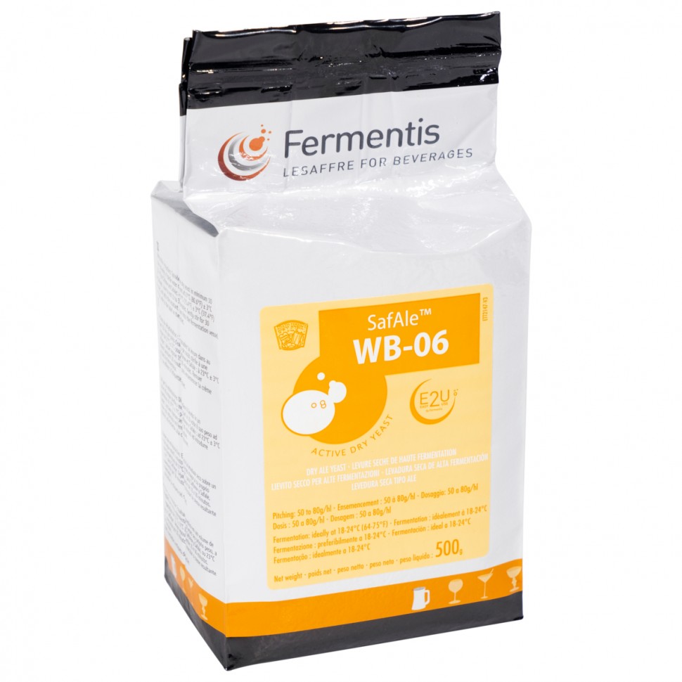 Купить дрожжи пивные Fermentis "WB-06 Safale" 500 гр. (верховое) в ...
