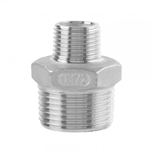 Переходник НР 1/2" НР 1,0" AISI