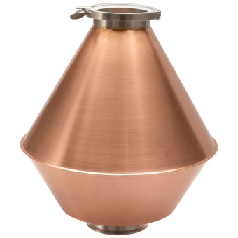 Луковица "Аламбик 21" большая, медь с соединением CLAMP 3.0" Луковица "Аламбик 21" большая, медь с соединением CLAMP 3.0"