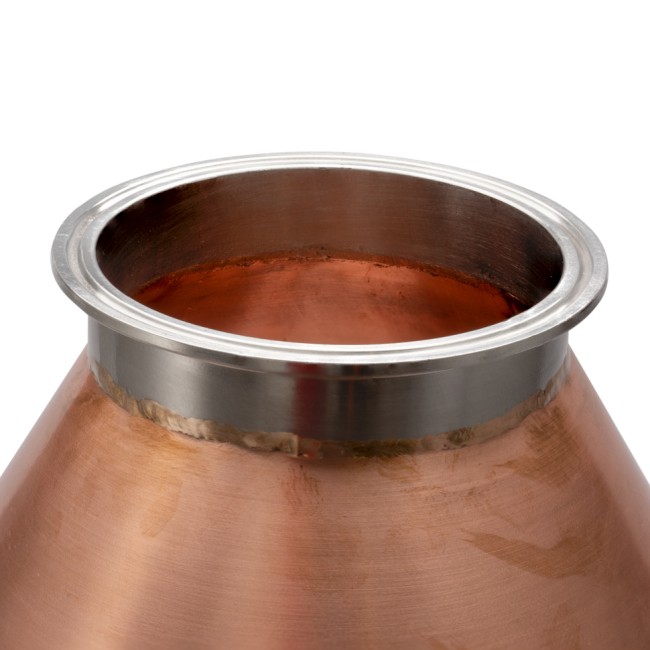 Луковица "Аламбик 21" большая, медь с соединением CLAMP 3.0"