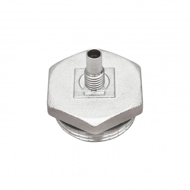 Заглушка под Аристоновский ТЭН с штуцером термометра