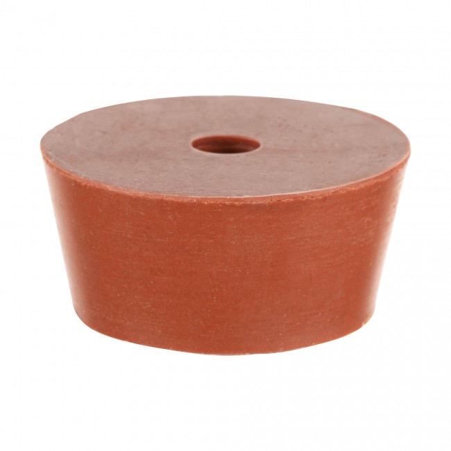 Пробка силиконовая 43/51 h-24 с каналом