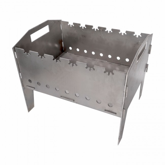 Мангал разборный 3 мм. на 6 шампуров Мангал разборный 3 мм. на 6 шампуров