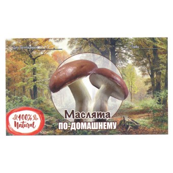 Этикетка самоклеящаяся "Маслята" 100*60 мм