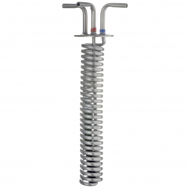 Холодильник Димрота Clamp 2.0" трубка 6 мм. Холодильник Димрота Clamp 2.0" трубка 6 мм.