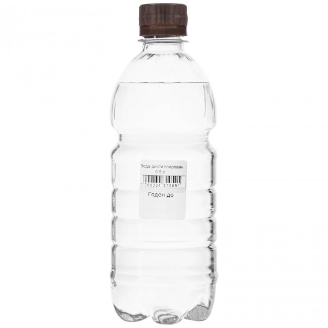 Вода дистиллированная 0,5 л. Вода дистиллированная 0,5 л.