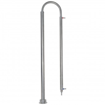 Дистиллятор прямоточный ХД/3-3000 CLAMP 2'' Дистиллятор прямоточный ХД/3-3000 CLAMP 2''