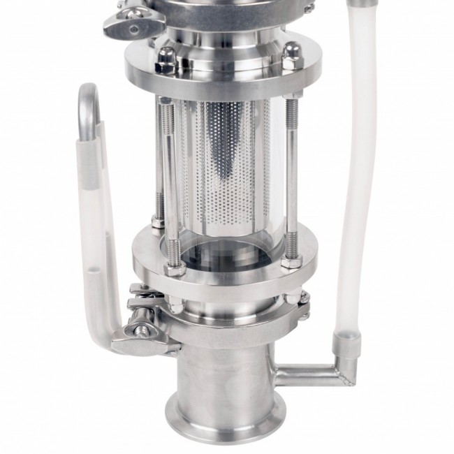 Стакан-ситечко CLAMP 2,0" AISI  Стакан-ситечко CLAMP 2,0" AISI